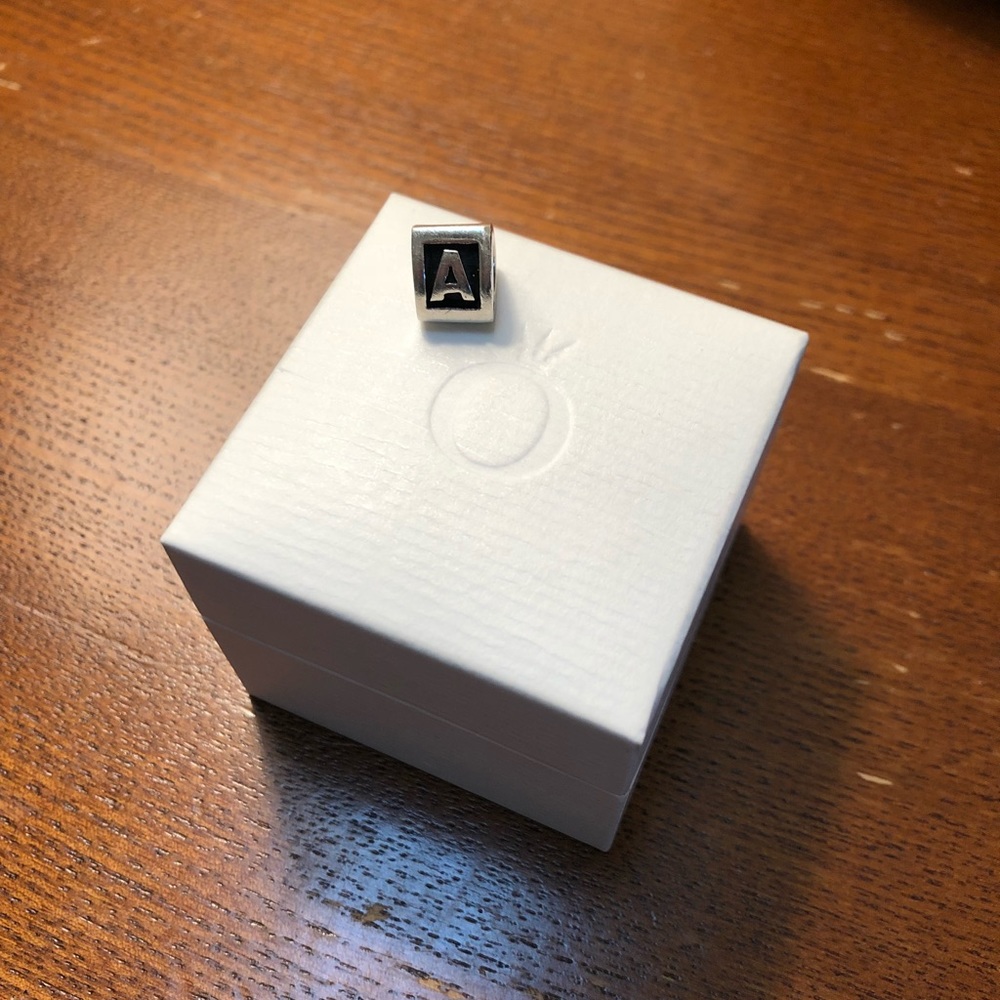 Pandora Letter “A” Charm